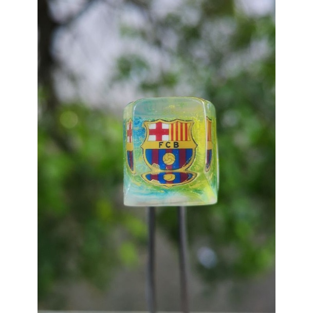 Phím bấm trang trí bóng đá keycap resin gaming bàn phím cơ đội bóng đá, quà tặng sinh nhật tuyệt vời