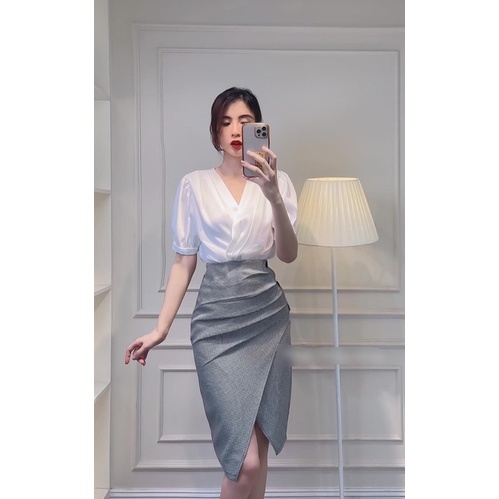 Áo sơ mi lụa Zara