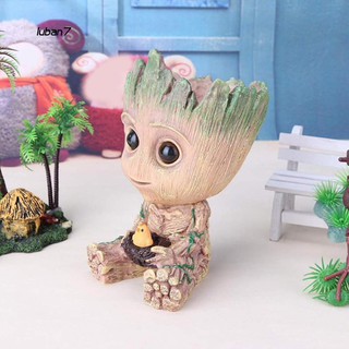 Chậu hoa nhỏ tạo hình nhân vật Groot đáng yêu
