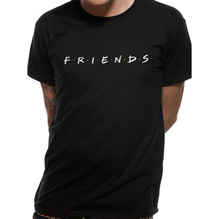 Áo thun đen in logo Friends nbc Comedy TV Series