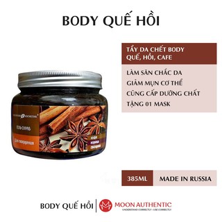 Tẩy da chết toàn thân Nga chiết xuất từ quế hồi 380ml