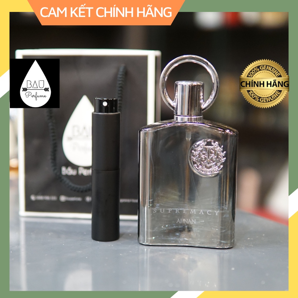mẫu thử nước hoa chính hãng Supre macy silver afnan 10ml