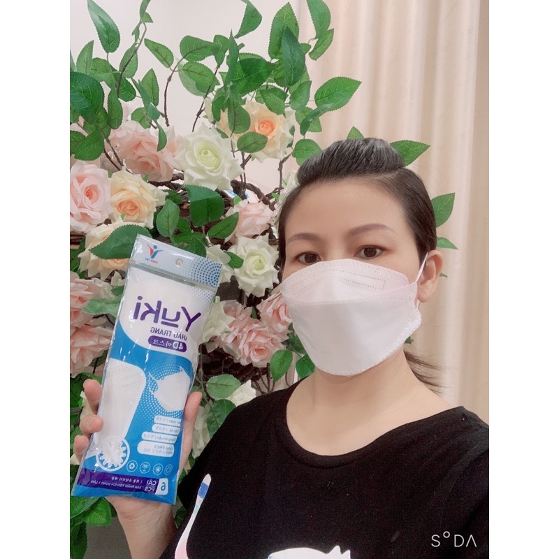 Khẩu trang 4D Yuki túi 6C
