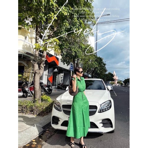 SET ÁO SƠ MI & CHÂN VÁY MIDI