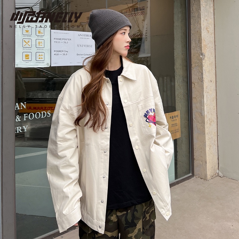 Áo khoác kaki Nelly unisex mẫu mới 2022