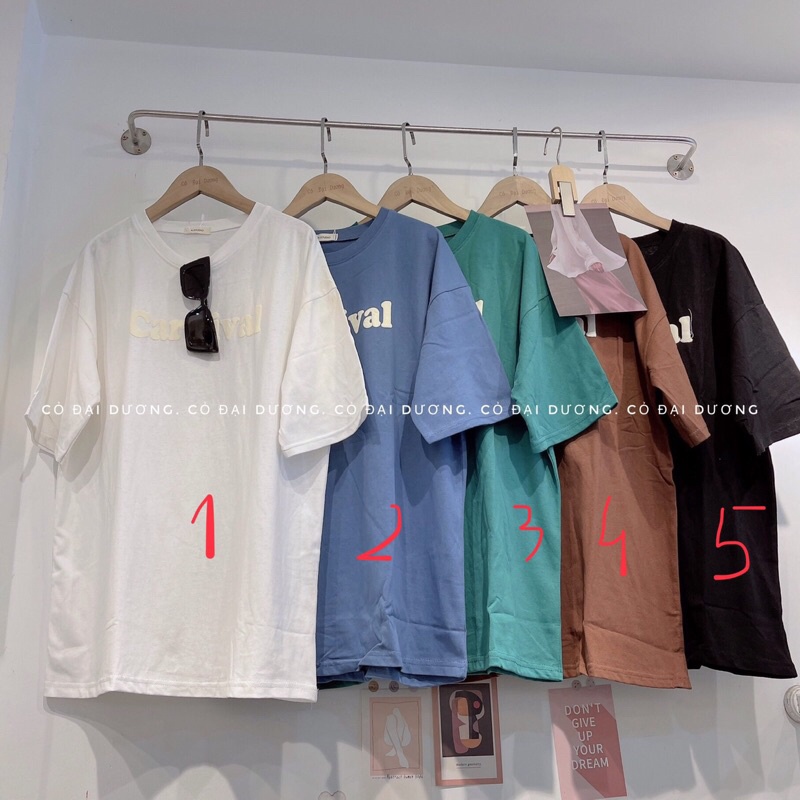 Áo phông carnival chạy dealll