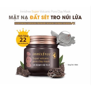 [CAM KẾT CHUẨN AUTH] Mặt nạ Innisfree Super Volcanic Pore Clay Mask 2X