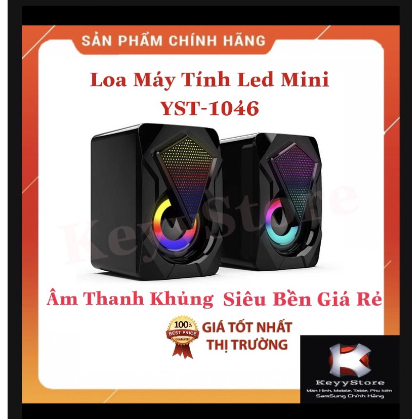 ❤️KeyyStore❤️ Loa máy tính mini Loa vi tính mini Loa laptop mini 1046 9077 cho máy tính laptop PC Âm Thanh KhủngSiêu bền