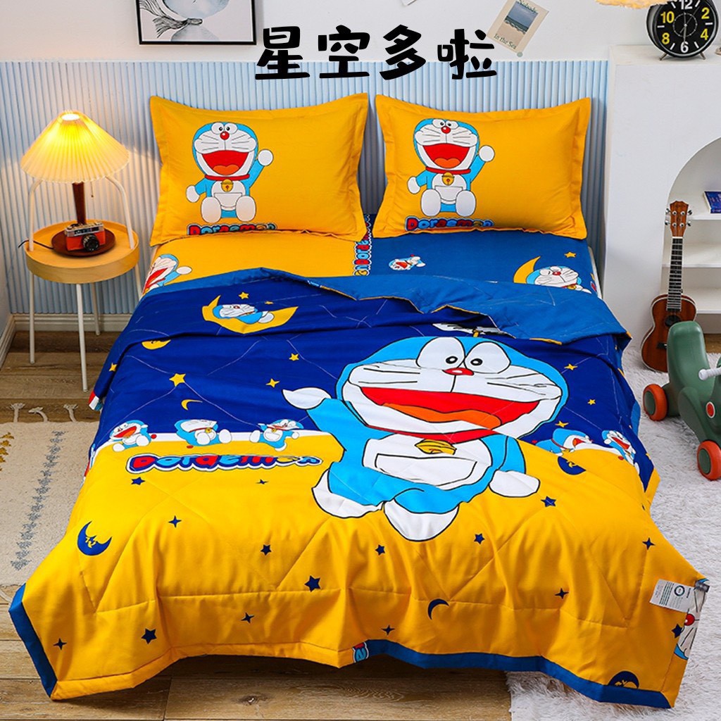 Set Chăn Hè Ga Gối Cotton Tina Nhiều Mẫu Đáng Yêu Cho Bé - Emly Bedding