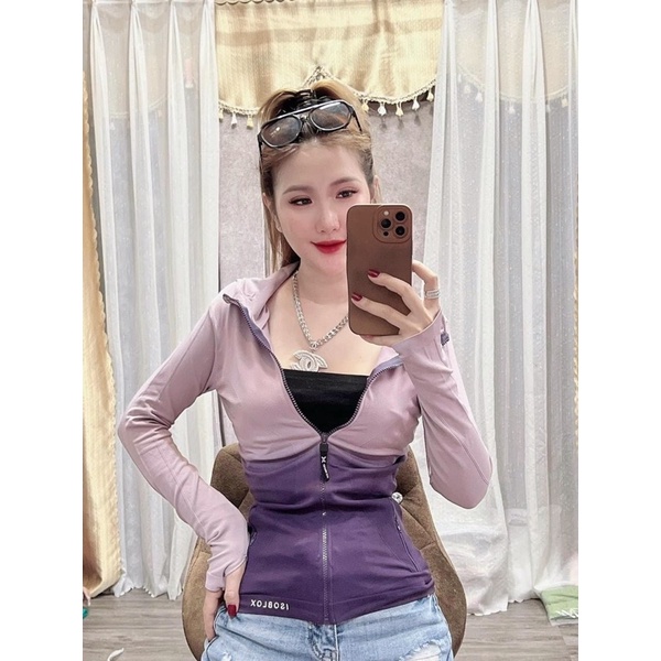 ÁO KHOÁC DỆT KIM LOANG HAI MÀU SIÊU ĐẸP