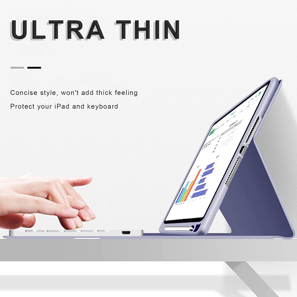 Bao Da Máy Tính Bảng Cho iPad pro 12.9 iPad 9th Generation 10.2 Second Generation 8th Generation 7th Generation air4 10.9 pro 11 pro 10.5 mini4 mini5 2021/2020/2019/2018/2017