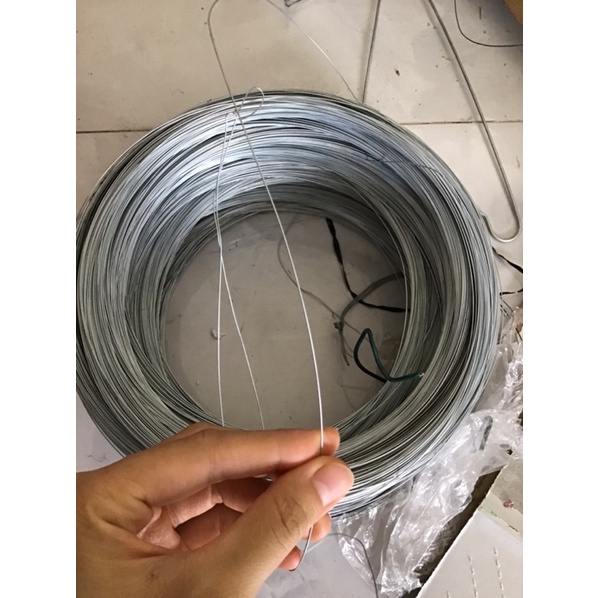 1 kg dây thép mạ kẽm 0,5 li buộc đồ làm hoa giấy…