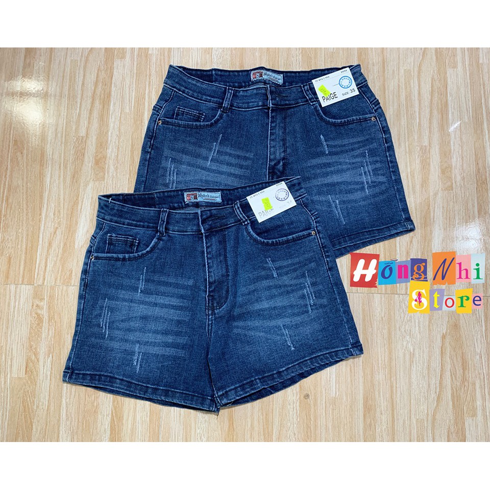 QUẦN SHORT JEAN ĐÙI CO GIÃN CAO CẤP DÁNG RỘNG SIZE ĐẠI 60KG
