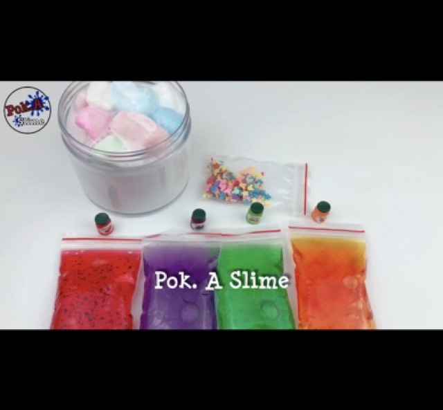 Slime Jam Fruit Cake - bộ slime DIY