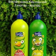 Sữa Tắm - Gội - Xã Suave Kid 3 in 1 chính Hãng Mỹ 1,18 lít