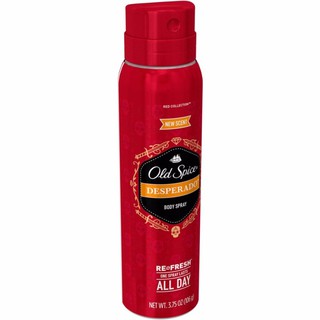 Xịt thơm khử mùi nam Old Spice Refresh Body Spray Desperado 106g (Mỹ)