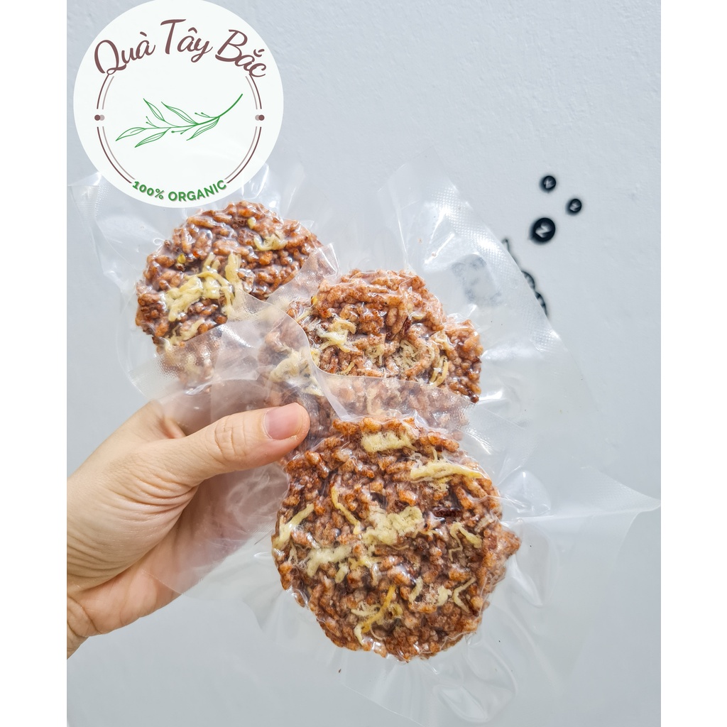 Cơm cháy gạo lứt chà bông, rong biển ăn kiêng, giảm cân, eatclean