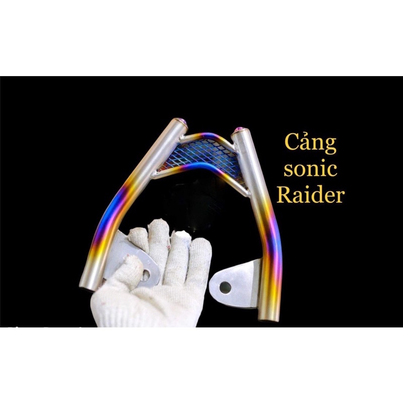 Tay dắt sau  cảng titanium sonic raider ống phi lớn sắc net cho sonic raider
