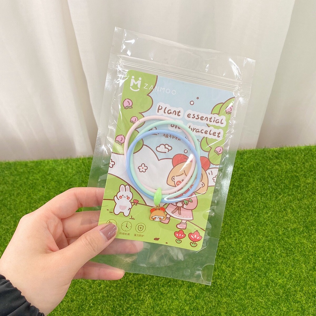 Vòng tay 3 màu hoạt hình xinh xắn DTOnline (ngẫu nhiên)