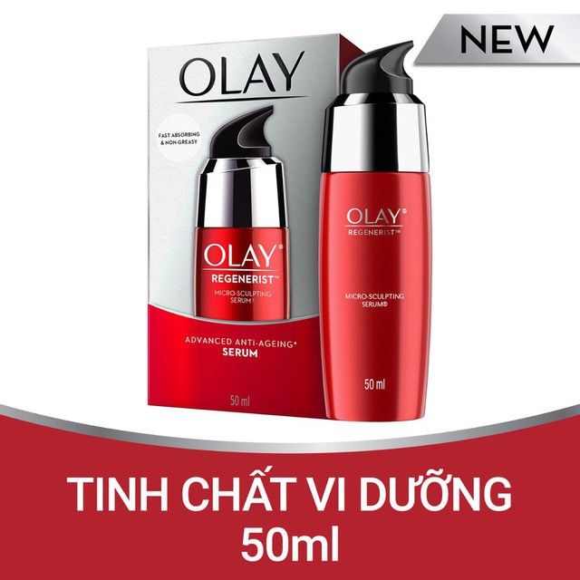 Combo 3 sản phẩm dưỡng da chống lão hóa Olay Regenerist:Kem dưỡng ban ngày 50g+Kem dưỡng ban đêm 50g+Serum 50ml