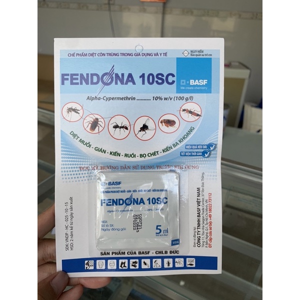 thuốc diệt muỗi Fendona