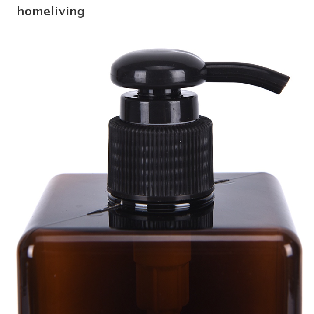 Bình Nhựa Rỗng Hình Vuông Đựng Dầu Gội Sữa Tắm 250ml Tiện Dụng