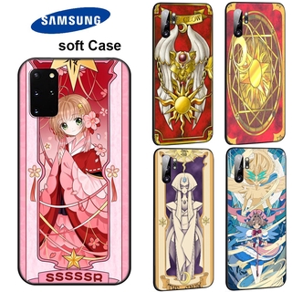 Ốp Lưng Mềm In Hình Nhân Vật Sakura Cho Samsung Galaxy A9 A8 + A6 + A6 A8 Plus 2018 A3 A5 2016 2017