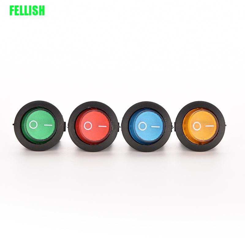 Set 4 công tắc bật/ tắt 12V 16A có đèn LED cho xe hơi