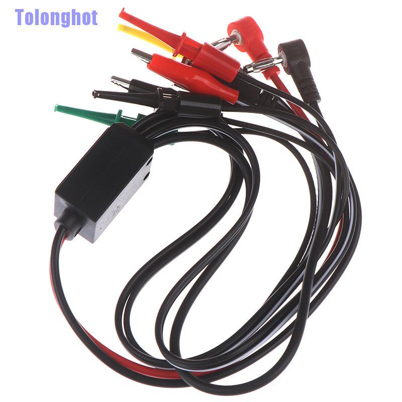 Tolonghot> 1Pc Alligator Clips Banana Plug Connection Port Power Supply Test Lead Cable Kit