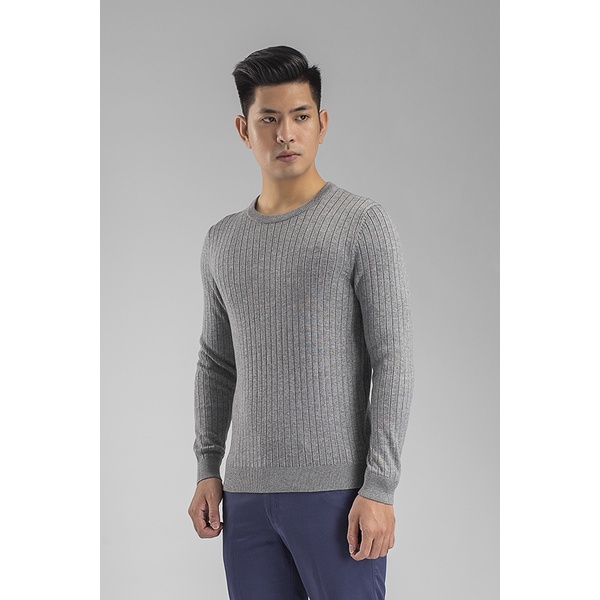 Áo len nam ARISTINO AWO008W8 độ dày vừa phải, kiểu dáng trẻ trung, chất len cotton pha mịn đẹp, giá tốt