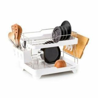Kệ Úp Chén Bát (Chén Dĩa) 2 Tầng Lock&Lock LDR2001 (hàng chính hãng)