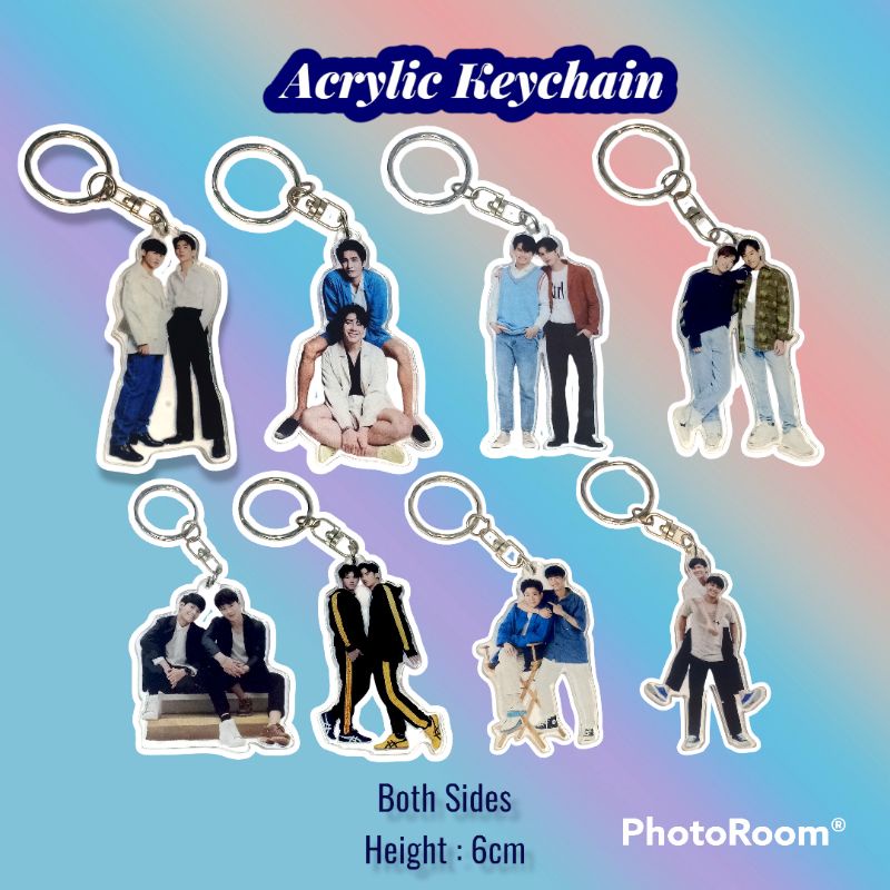 Móc Khóa Acrylic Hình Diễn Viên Thái Lan | Chiều Cao 6cm | Tùy Chỉnh