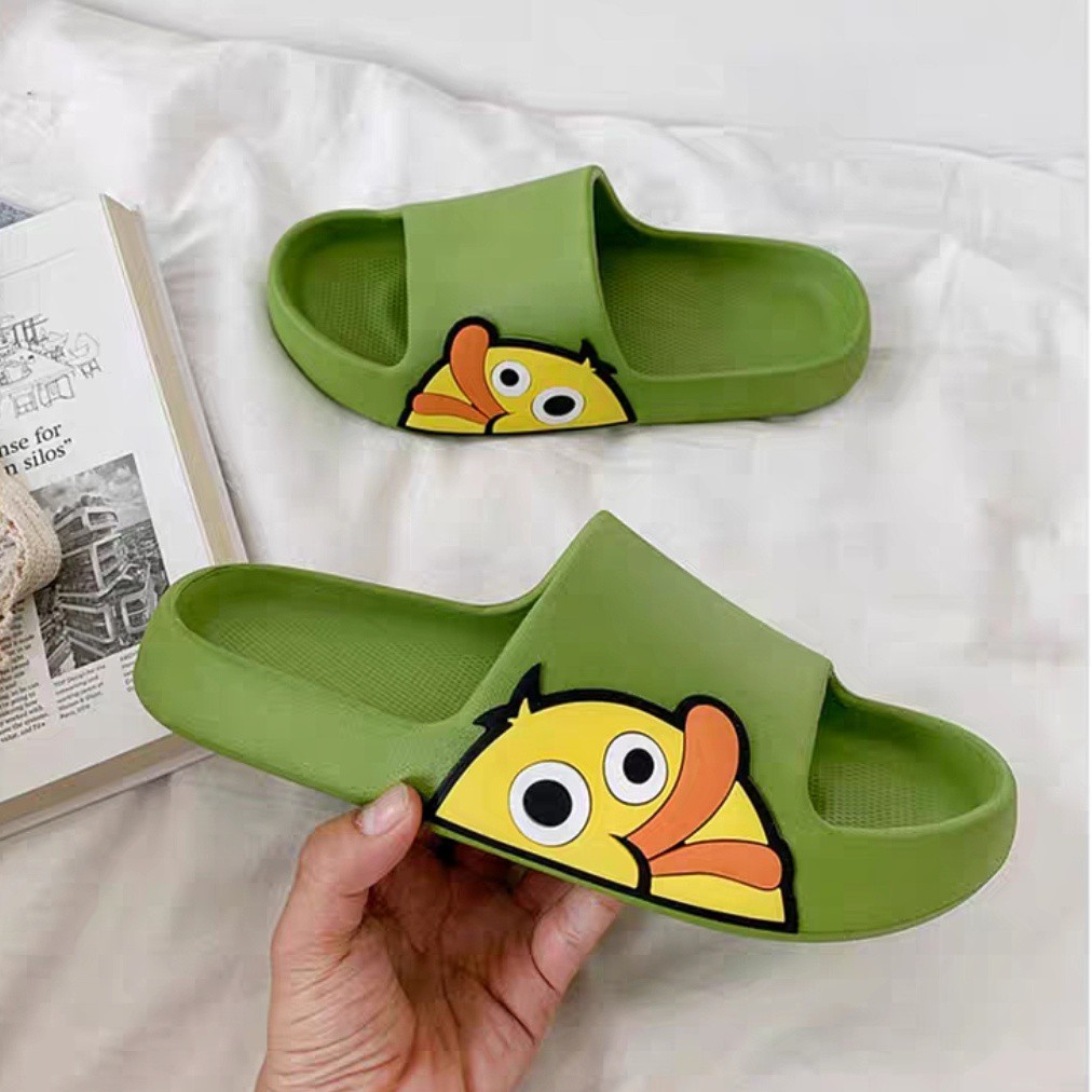 Dép quai ngang nữ Ducky - dép ulzzang nịnh chân - Đặt tăng 1sz