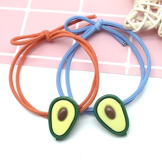 SET 5 DÂY BUỘC TÓC HÌNH TRÁI BƠ SIÊU CUTE