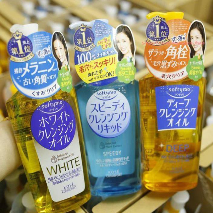 Dầu tẩy trang Kose Softymo Deep Cleansing Oil 230ml Nhật Bản