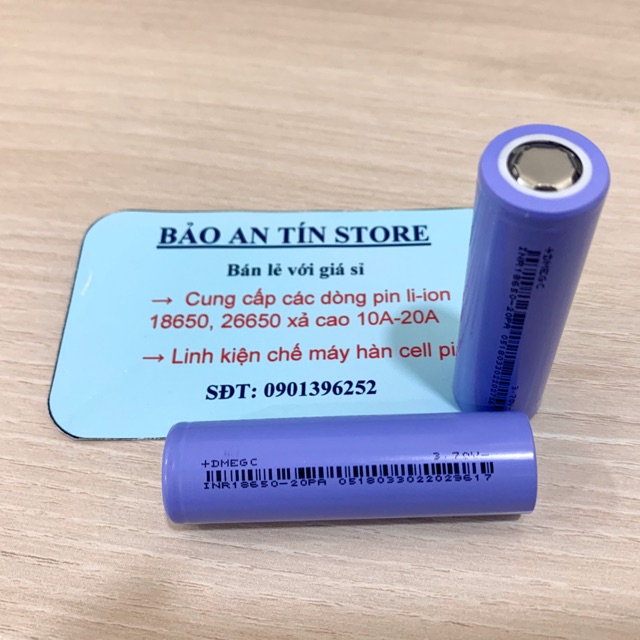 Combo 10 cell 18650-2000mAh Xã 10C