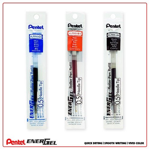 Bút Gel Energel Pentel Vỏ Pastel ngòi 0.5 mm Siêu Nhanh Khô - Hàng Chính Hãng