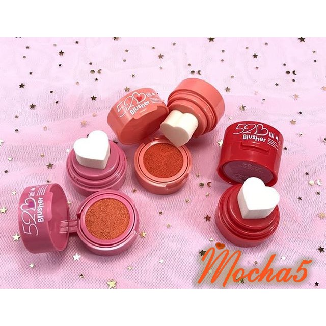 Phấn má hồng XIXI 520 Blusher Cushion dạng phấn nước siêu xinh, dễ tán | BigBuy360 - bigbuy360.vn