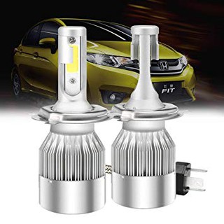 ĐÈN PHA LED C6 3 TIM LED H4 (GIÁ 1 BÓNG)