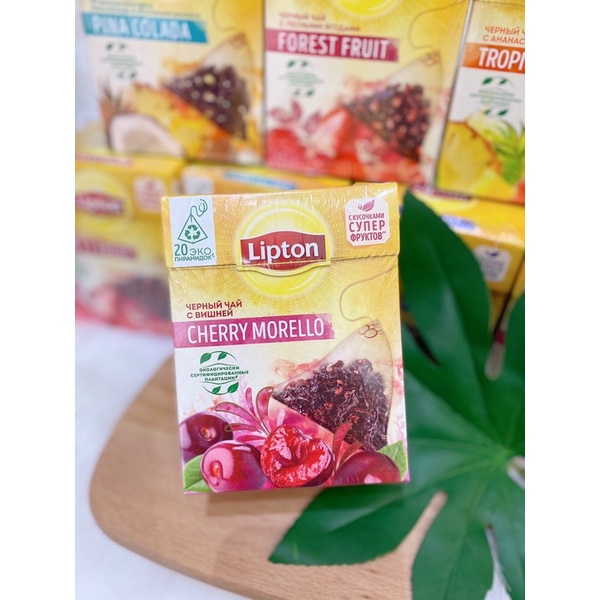 TRÀ LIPTON TÚI LỌC NGA THƠM NGON HỘP 20 Túi