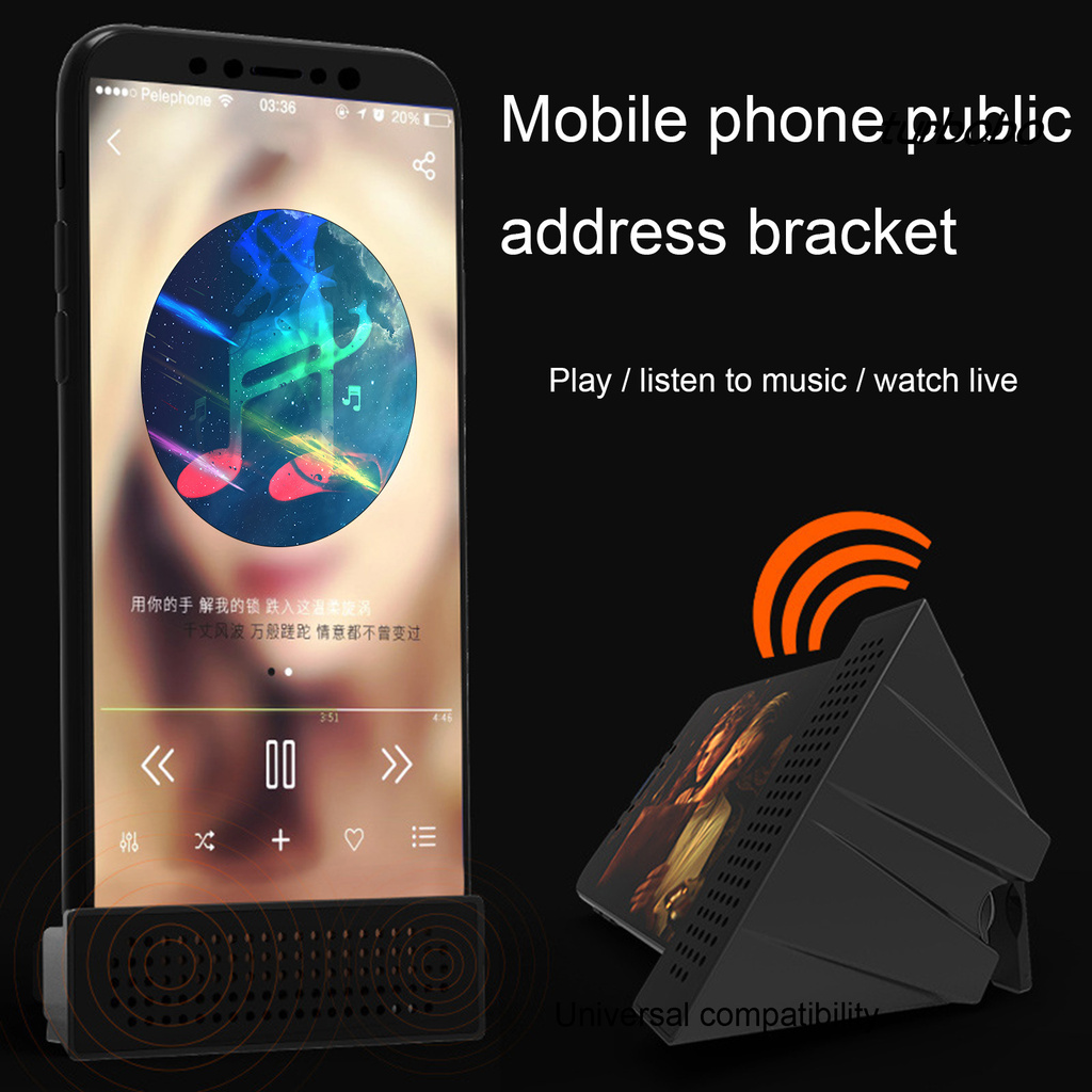 Giá Đỡ Điện Thoại Khuếch Đại Âm Thanh Chất Lượng Cao