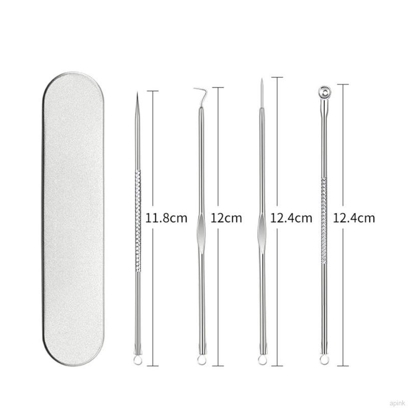 Bộ 8 Dụng Cụ Nặn Mụn Trứng Cá Mụn Đầu Đen Tiện Dụng Bộ Nặn Mụn 8 Món 8 Chi Tiết