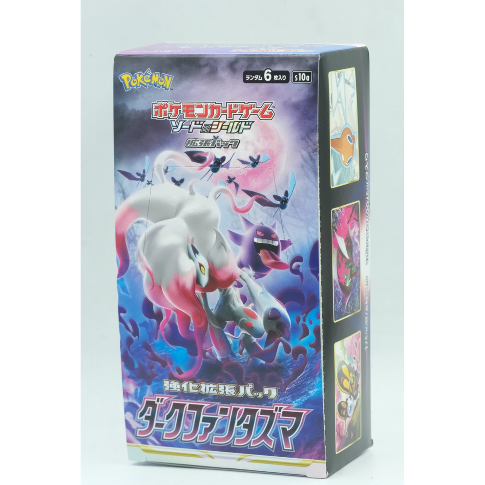 Một Pack Lẻ Thẻ Pokemon Dark Phantasma S10a Chính Hãng TCG Card Pokémon Sword & Shield Expansion Tiếng Nhật 6 Cards/pack
