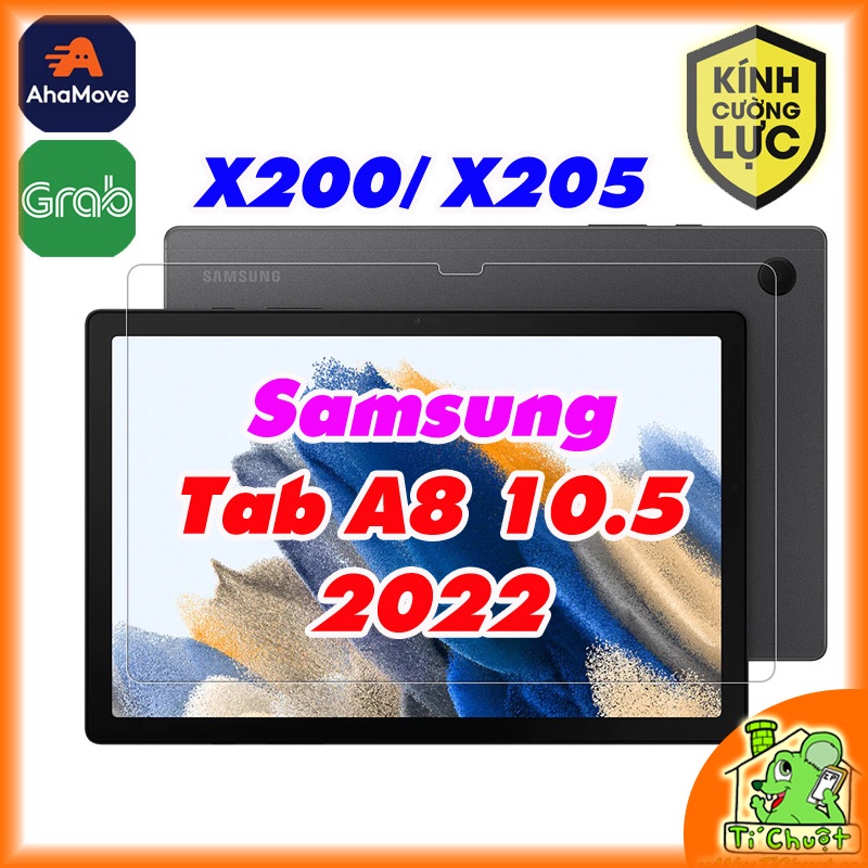 [Ảnh Thật] Kính CL MTB Samsung Tab A8 10.5&quot; 2022 X200/ X205 Cường Lực Mài Cạnh 2.5D