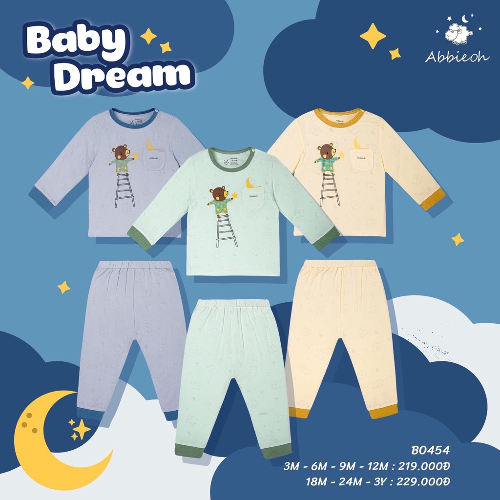 Abbie oh Bộ dài cài vai túi ngực