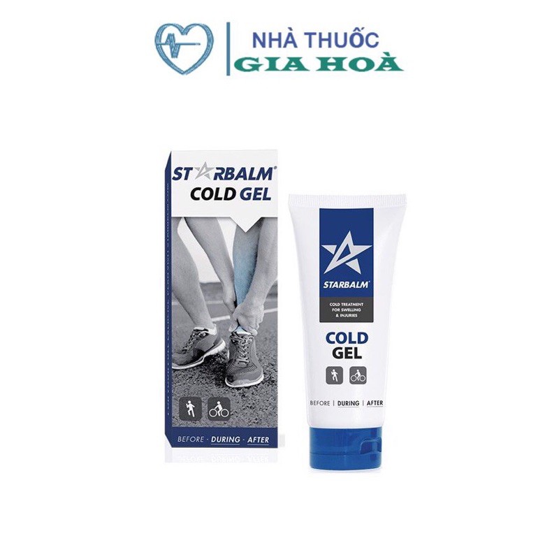 Gel làm lạnh Starbalm Cold Gel giúp giảm đau cơ, khớp, bong gân, bầm tím, chấn thương thể thao - Nhập Khẩu Hà Lan