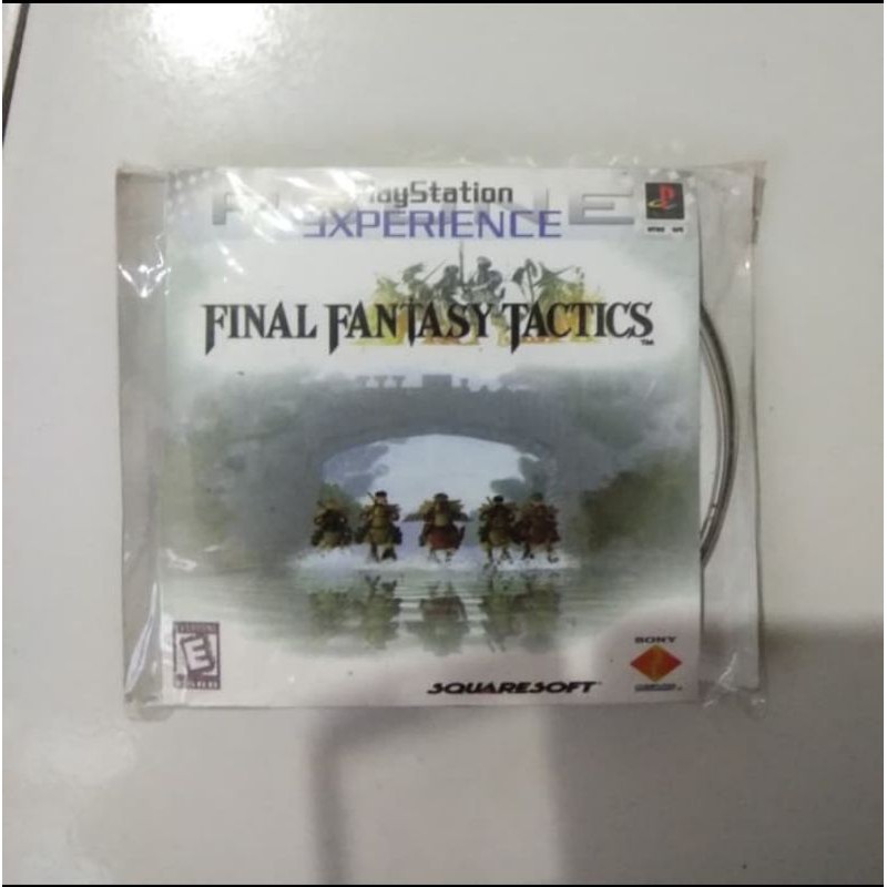 Đĩa Cd Chơi Game Ps1 Playstation 1 Final Fantasy Tactics Ốp