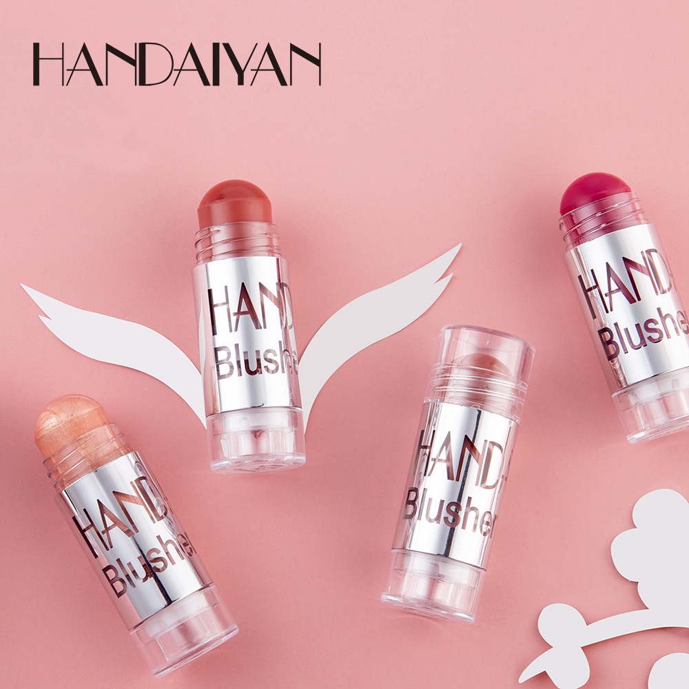 Kem Má Dạng Thỏi HANDAIYAN Pen Bush Strip Cream Blush Stick Rouge Dưỡng Ẩm Bền Màu Lâu Trôi C6