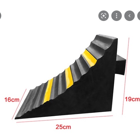 Cục Chặn lùi cao su di động