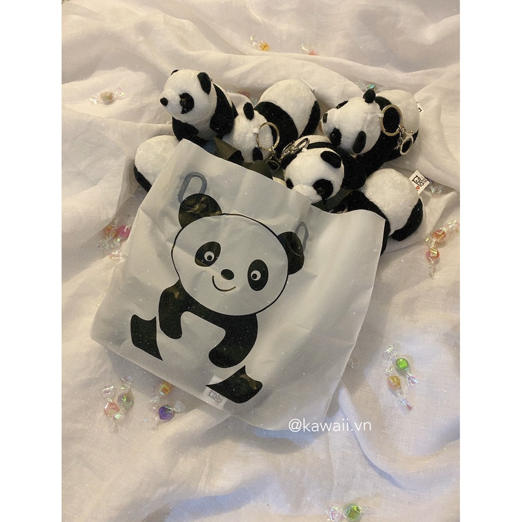 [Có sẵn] Móc khoá thú bông gấu trúc Panda mặp ú Kawaii.vn (ảnh thật shop tự chụp)